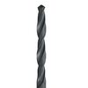 Drill America #28 HSS Black Oxide Jobber Length Drill Bit, Shank Type: Round D/AN28